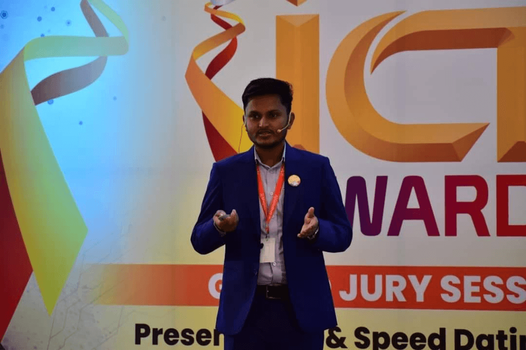 Stage Presentation at ICT Award 2023